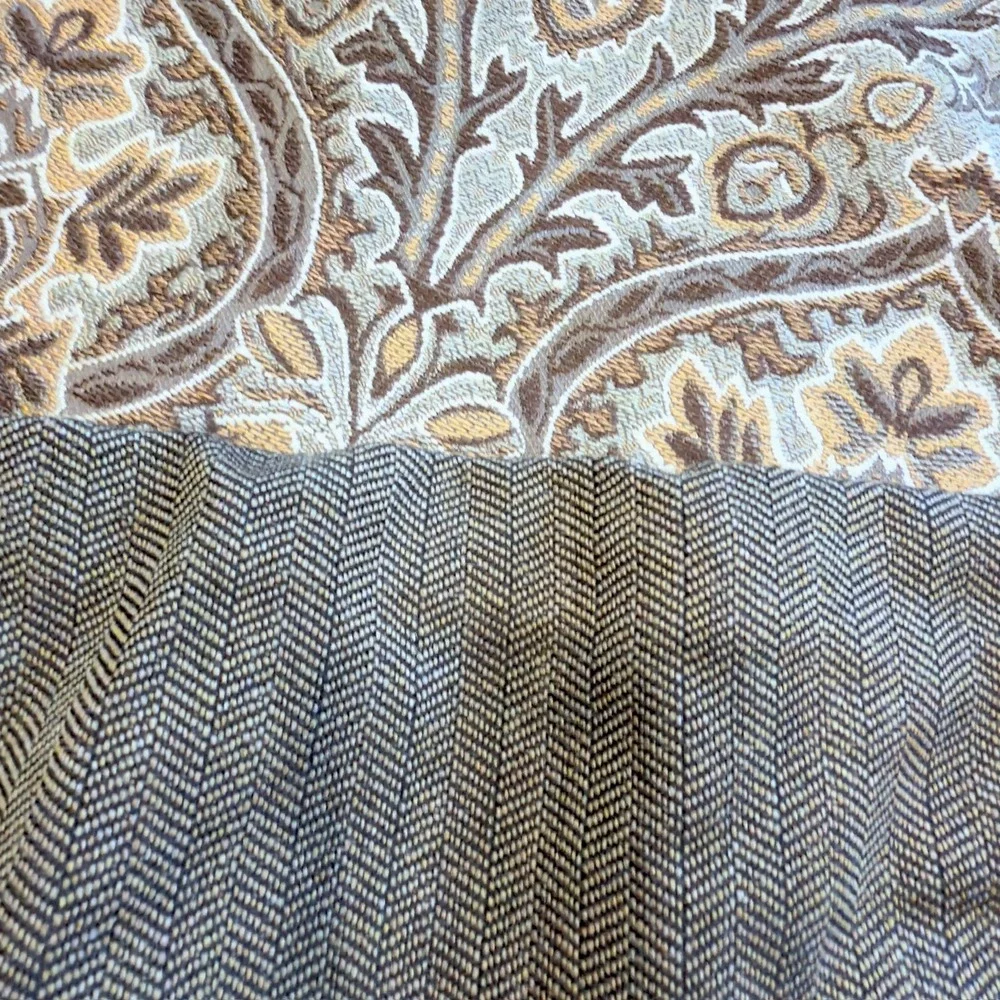 Eastern Accents 3 Pc Floral Damask Jacquard Duvet Cover Set Shams Velvet Trim